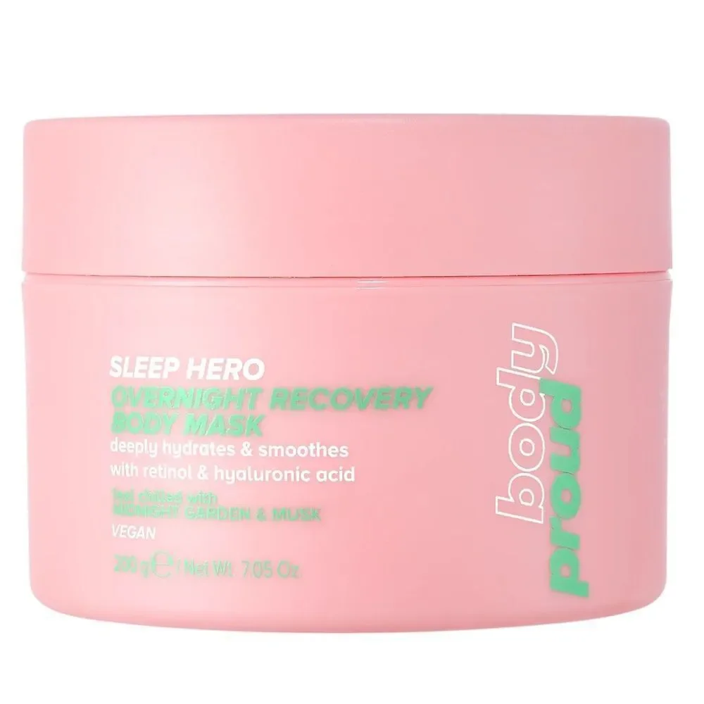🌻 Body Proud Sleep Hero Overnight Recovery Body Moisturizing Mask 7.05 oz New